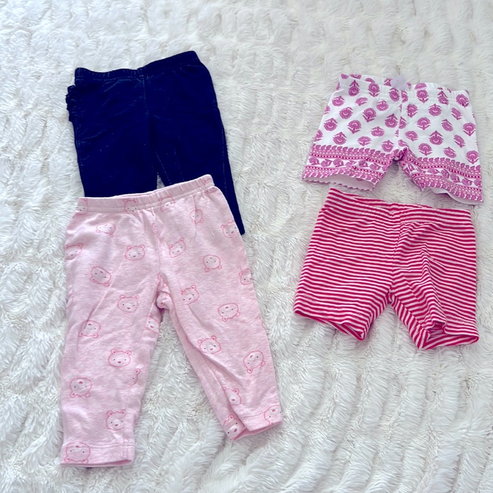Baby girl bottoms size 3-6 months.